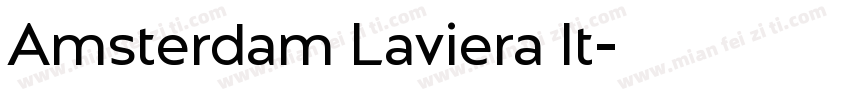 Amsterdam Laviera It字体转换